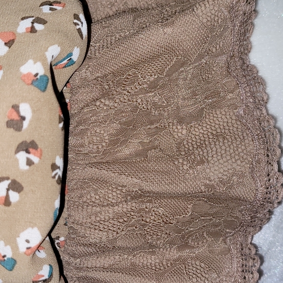 🌾ANTHROPOLOGIE HAZEL LACE PEPLUM TOP, SZ SMALL - Picture 2 of 11